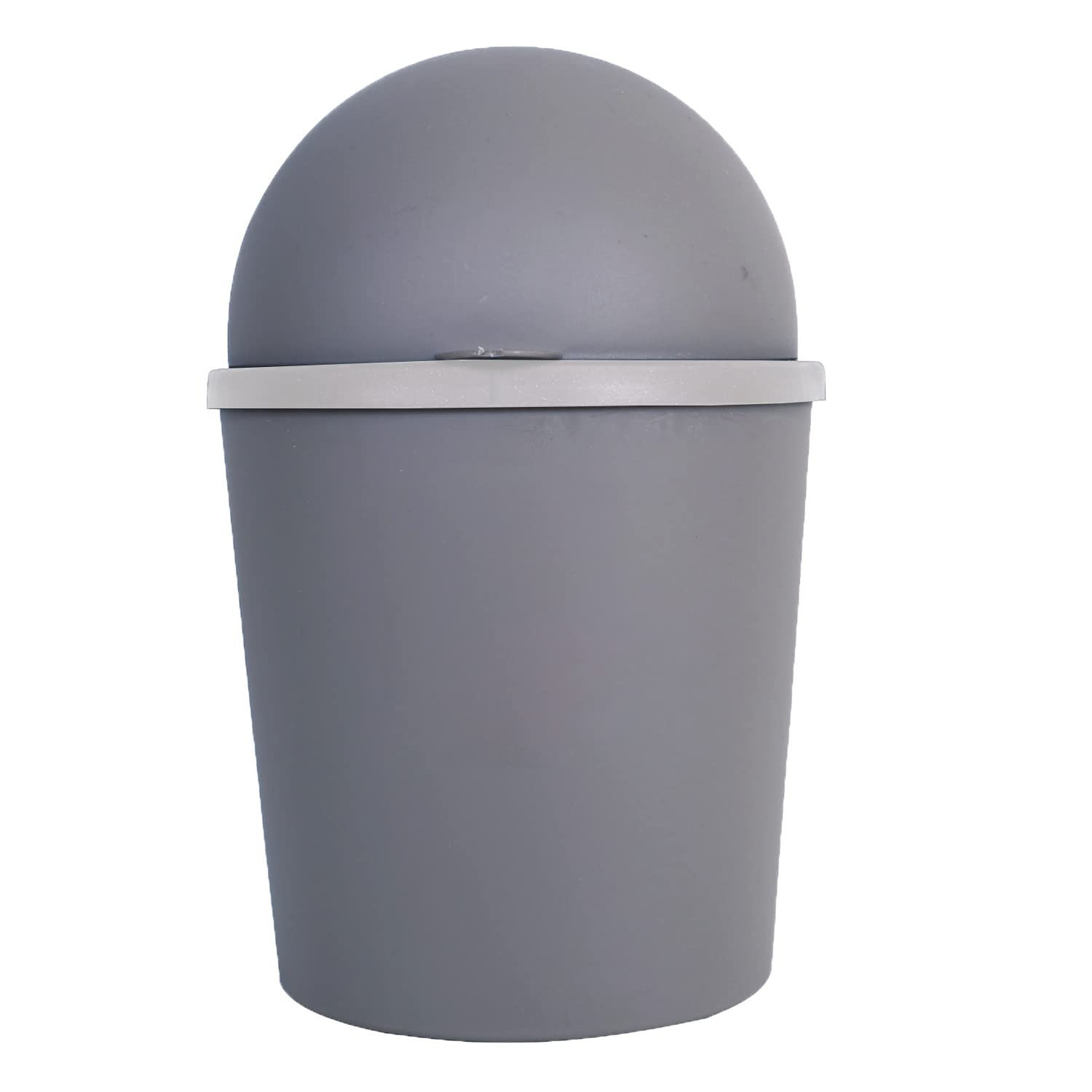 Table DustbinPlastic Swinging Lid Waste Storage Garbage BinDesktop Trash Can For Study Table OfficePack of 2 Multicolor